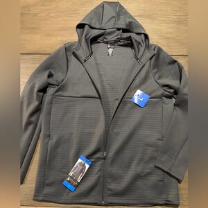 NWT - Spyder Active Men's Full Zip Hoodie Jacket - L - Black